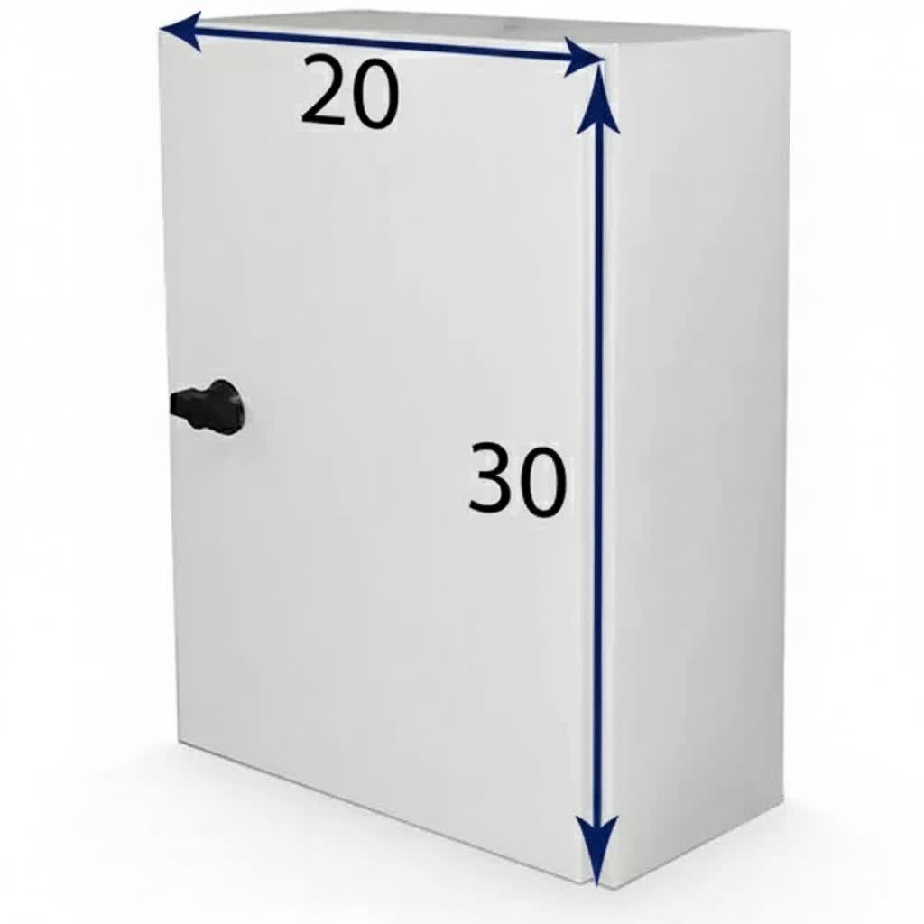 تابلو برق فلزی 30*20 روکار