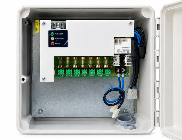 UPS 12V 15A دوربین مدار بسته رایونت الکترونیک مدل CCTV