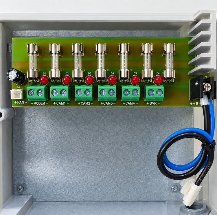 UPS 12V 15A دوربین مدار بسته رایونت الکترونیک مدل CCTV